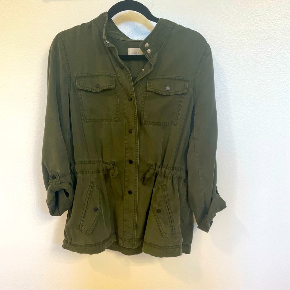 Anne Taylor Loft Utility Jacket